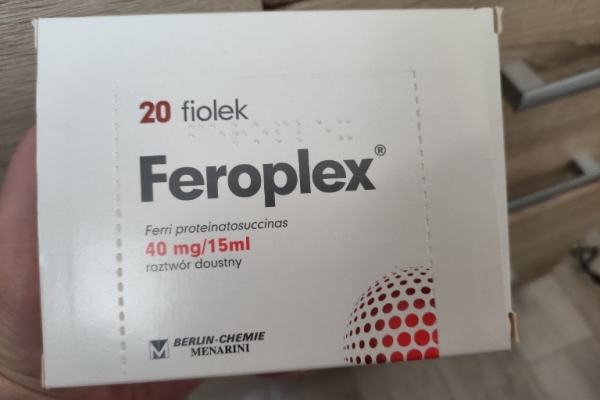 FEROPLEX 40 mg/15 ml roztwór doustny x 20 fiolek a 15 ml