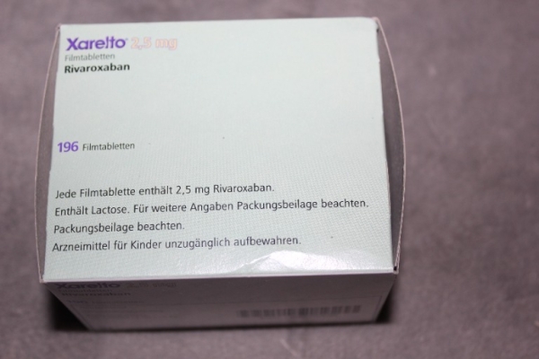 Xarelto 2,5 mg  Filmtabletten Rivaroxaban 196 Tabletek firmy BAYER