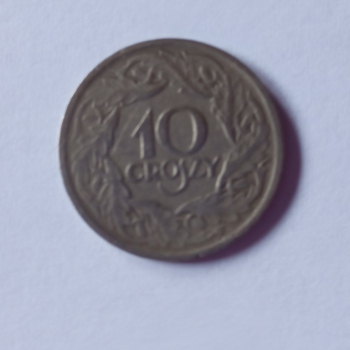 Sprzedam monetę 10 groszy z 1923 r. Stuletni,orginalny  egzemplarz . polecam stan super 120 ZŁ