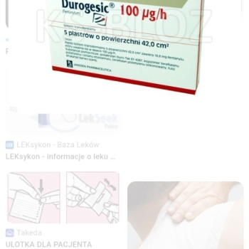 Kupię Durogesic,Fentanyl Actavis
