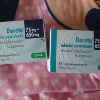 OXYCONTIN 80 mg/POLTRAM COMBO 650+75/DORETA 650+75