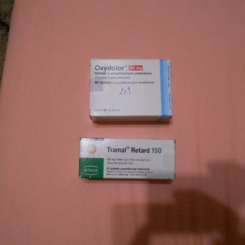 PREGABALINA 150 mg  TRAMADOL 100/150 mg